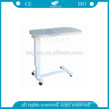 AG-OBT002 ! CE&ISO Adjustable hospital bed tray table